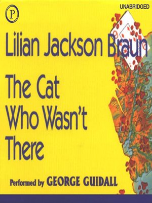 cover image of The Cat Who Wasn't There